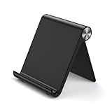 Suporte Para Celular Smartphone E Tablet Ajustável Articulado Apoio Para Mesa Portátil Dobrável Base Universal PRETO