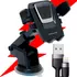 Suporte Para Celular Veicular Gruda Painel Vidro + Cabo Usb