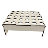 Suporte Para Cone Trufado Mdf 6 Mm C 30 Posições