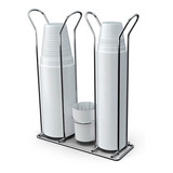 Suporte Para Copos Descartáveis 80 200ml Porta Colherzinha