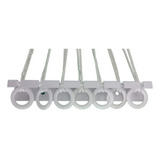 Suporte Para Cordas Varal De Teto Individual 6 Varetas