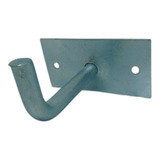 Suporte Para Corrimão Retangular Na Parede Haste 1 2 X 70mm