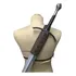 Suporte Para Espada Bainha Couro Para Costas Cosplay