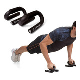 Suporte Para Flexão Apoio Fixo Preto Vollo Treino Musculação Academia Calistenia Barras De Chão