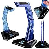 Suporte Para Fone Headset Sades Wolfbone Acrílico Azul