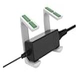 Suporte Para Fonte De Notebook Monitor Por Baixo Da Mesa Branco