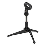 Suporte Para Microfone De Mesa Stagg Mis 1000 Preto Bk