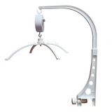 Suporte Para Móbile De Berço Giratório E Musical Kit 03 Pçs