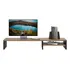 Suporte Para Monitor Com Design Elegante Em Madeira Sofisticação E Conforto Para Seu Home Office Estilo Industrial