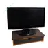 Suporte Para Monitor De Mesa Com Gaveta Preto Mdf Promoção