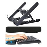 Suporte Para Notebook Apoio P teclado key Pad Preto