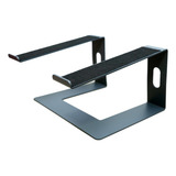 Suporte Para Notebook E Macbook Elevado Base Dj Preto Fixo