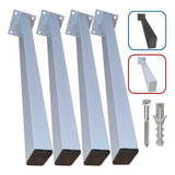 Suporte Para Pia De Parafusar 40cm 4un Grapa Granito Bancada