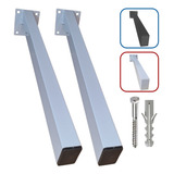 Suporte Para Pia De Parafusar 50cm 2un Grapa Granito Bancada