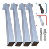 Suporte Para Pia De Parafusar 60cm 4un Grapa Granito Bancada