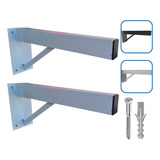 Suporte Para Pia De Parafusar Super Reforçado 30cm 2un Grapa