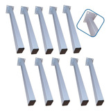 Suporte Para Pia Parafusar 50cm 10un Bancada Cozinha Mármore
