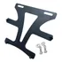 Suporte Para Placa De Moto Modelo Mercosul Em Aço Pintado
