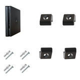 Suporte Para Playstation 4 Ps4 Slim Na Parede Vertical