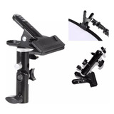 Suporte Para Rebatedor Articulado Grampo Para Tripé Clamp Nf