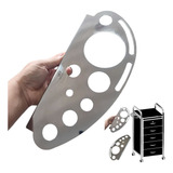 Suporte Para Secador De Cabelos Para Carrinho Auxiliar Cromo