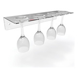 Suporte Para Taças Em Acrílico Cristal Mini Adega