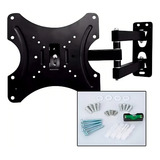 Suporte Para Tv Led Lcd E Plasma De Parede Articulado Vesa 14 A 42 Polegadas Suporte Compatível Com Modelos De Tvs De 14 A 42 Até 35kg
