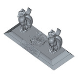Suporte Para Varinhas Harry Potter Grifos Olivaras