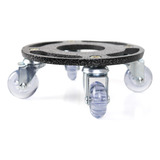 Suporte Para Vaso De Plantas 30cm C 4 Rodas De Gel P 150kg