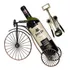 Suporte Para Vinho Mesa Mini Adega Bike Rodão + Saca Rolha
