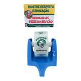 Suporte Parede Azul 1075 Saquinhos Biodegradáveis Pipicão