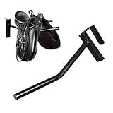 Suporte Parede Para Selas - Armazenamento Pendurado Equestre - Equipamento Poupa Espaço Para Cavalariças Garagens Exteriores Treino