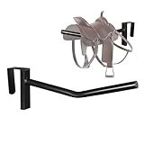 Suporte Parede Para Selas- Armazenamento De Selas De Parede- Equipamento Poupa Espaço Para Cavalariças Garagens Exteriores Treino