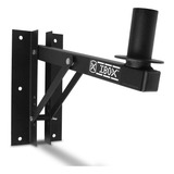 Suporte Parede Regulável Caixa Acústica Até 35 Kg Ibox Spcr Cor Preto