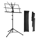 Suporte Partitura Estante Pedestal Cavalete Bolsa Ferro