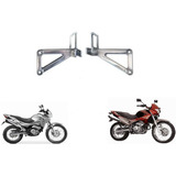 Suporte Pedaleira Bacalhau Nx 400 Falcon Cinza Par