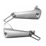 Suporte Pedaleira Bacalhau Titan 125 2000 08 Par Cinza