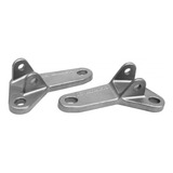 Suporte Pedaleira Elevado Crf 250f Biker Inox Eleva Em 2 5cm