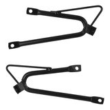 Suporte Pedaleira Traseira Vermelho Para Moto Honda Xr 200