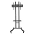 Suporte Pedestal C/carrinho E Prateleira Sumay St05 26/60 Cor Preto