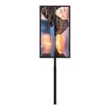 Suporte Pedestal Chão Sem Rodizio Tv 14 A 70 Suportaço Cor Preto