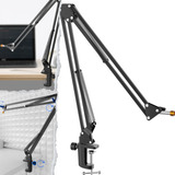 Suporte Pedestal Compatível Microfone Blue Yeti X Snowball