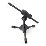 Suporte Pedestal Tripé P Microfone Bumbo Ou Mesa Ibox Smmsb