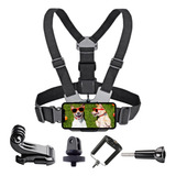 Suporte Peito Cinta Peitoral Action Sport Celular Smartphone