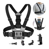 Suporte Peito Peitoral Celular Câmera Gopro Chest Band Vídeo