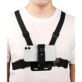 Suporte Peito Peitoral Para Celular Câmera Gopro E Outras