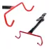Suporte Pendurar Bicicleta Modelo Retrátil Horizontal Cor Preto vermelho