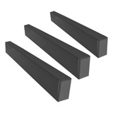 Suporte Pia De Chumbar 40cm 3 Pçs Grapa Granito Mão Francesa