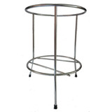 Suporte Piso Extintores Pqs Abc Bc De 8 E 12kg Cromado