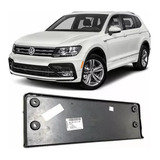 Suporte Placa Tiguan Moldura Dianteiro 2017 18 2019 Original